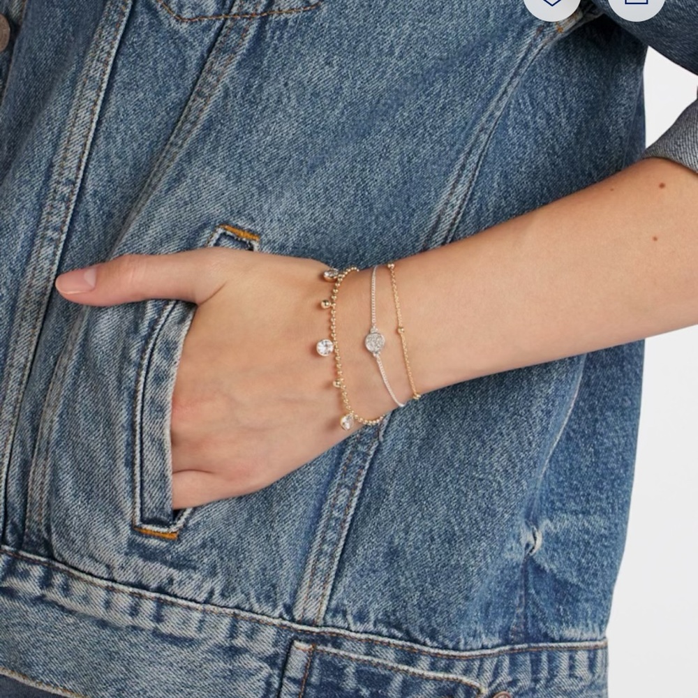 NWOT - Kevia NOVA Four Piece Gold & Silver Bracelet Set